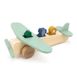 Jeux Éducatifs^Trixie Jouet Avion Animaux En Bois