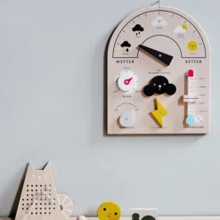 Jeux Éducatifs^Moon Picnic Jouet Ma Station Meteo En Bois