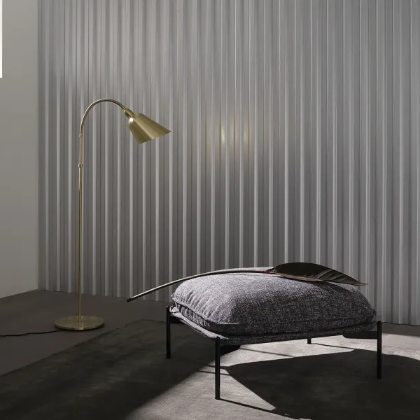 Lampadaires^And Tradition Lampadaire Bellevue - 176 Cm - Laiton