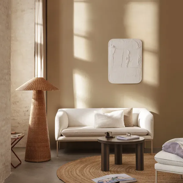 Lampadaires^Ferm Living Lampadaire Dou Rotin - 131 Cm - Naturel