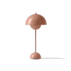 Lampes De Table^And Tradition Lampe A Poser Flowerpot Vp3 - Beige/Rouge