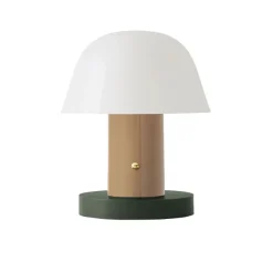 Lampes De Table^And Tradition Lampe A Poser Jh27 Setago - Nude & Forest