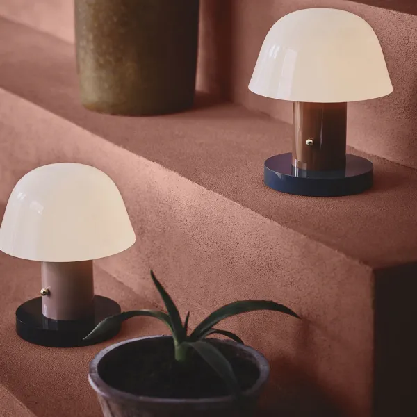 Lampes De Table^And Tradition Lampe A Poser Jh27 Setago - Rust & Thunder