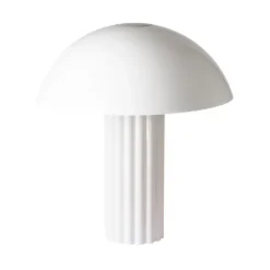 Lampes De Table^HK Living Lampe De Table Acrylic Cupola - O 56 X 61,3 Cm - Blanc