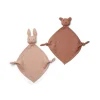 Peluches^Liewood Lot De 2 Doudous Yoko En Coton Biologique - Rose