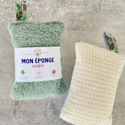 Ustensiles De Cuisine^Sélectionné par Fleux Lot De 2 Eponges Reutilisables - Vert / Bleu