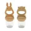 Anneaux De Dentition & Tétines^Konges Slojd Lot De 2 Grignoteuses En Silicone - Almond / Terracotta