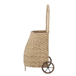 Décorations Enfant^Bloomingville Mini Chariot Rotin Caitanya