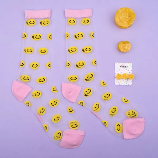 Accessoires Cheveux^Coucou Suzette Mini Pince A Cheveux Smiley