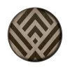 Plats & Plateaux^Ethnicraft Mini Plateau Graphite En Bois - Chevron - O 30 Cm