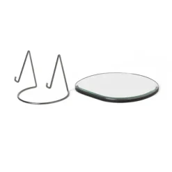Miroirs^Ferm Living Miroir De Table Pond - H 23 Cm Blanc