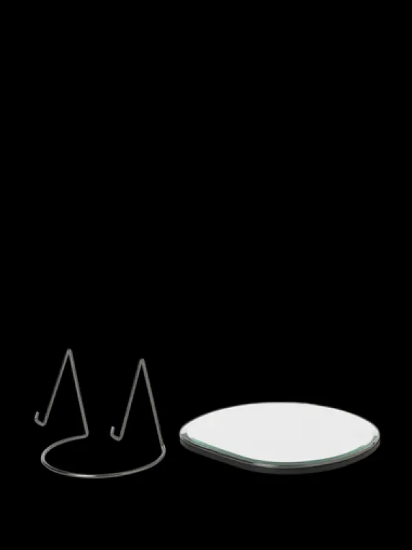 Miroirs^Ferm Living Miroir De Table Pond - H 23 Cm Blanc