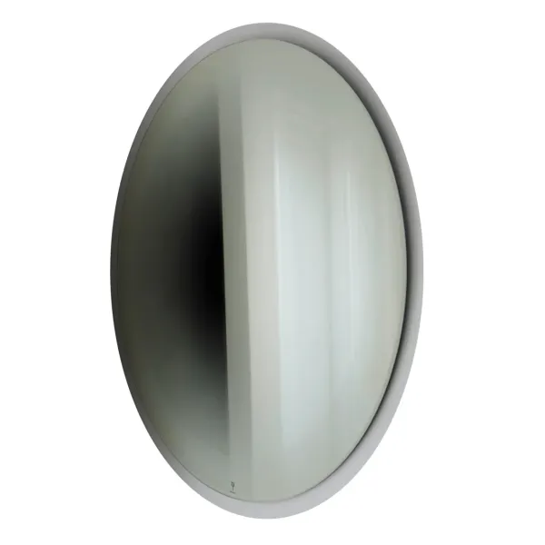 Miroirs^ENOstudio Miroir Fading Rond - O 55 Cm Blanc