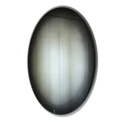 Miroirs^ENOstudio Miroir Fading Rond - O 55 Cm Blanc