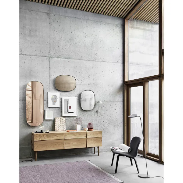 Miroirs^Muuto Miroir Framed - 59 X 44 Cm Rose