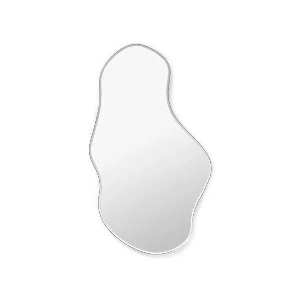 Miroirs^Ferm Living Miroir Pond - H 110 X 63 Cm Argente