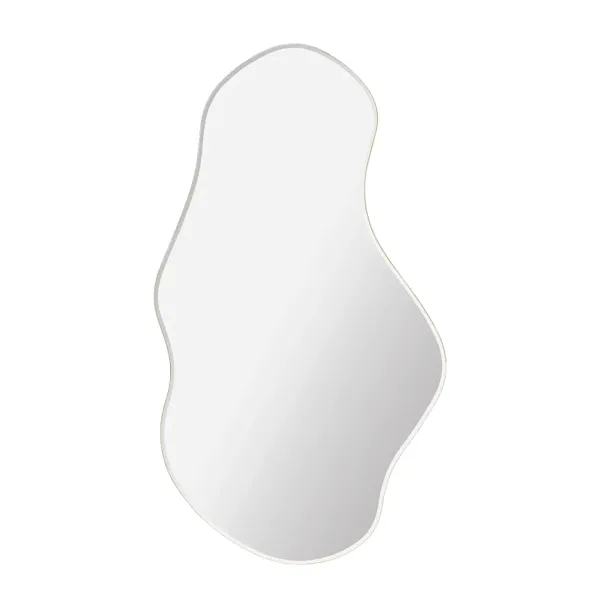 Miroirs^Ferm Living Miroir Pond - H 110 X 63 Cm Argente