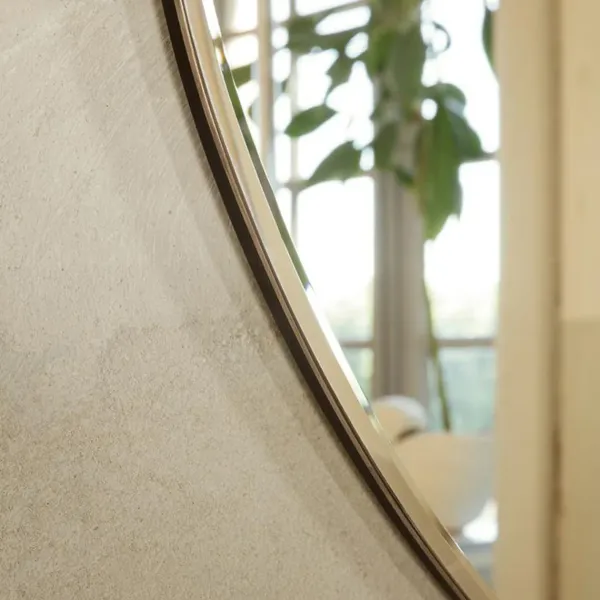 Miroirs^Ferm Living Miroir Pond - H 50 X 52 Cm Argente