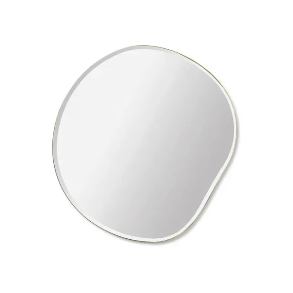 Miroirs^Ferm Living Miroir Pond - H 50 X 52 Cm Argente