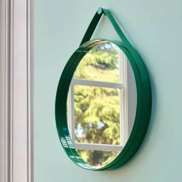 Miroirs^Hay Miroir Strap N°2 - O 50 Cm Vert