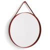 Miroirs^Hay Miroir Strap N°2 - O 70 Cm Rouge