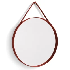Miroirs^Hay Miroir Strap N°2 - O 70 Cm Rouge