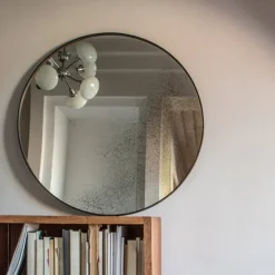 Miroirs^Ethnicraft Miroir Vieilli - O 92 Cm Marron