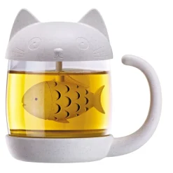 Tasses & Mugs^Sélectionné par Fleux Mug Chat Infuseur - H 12 Cm