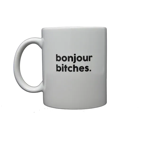 Tasses & Mugs^Félicie Aussi Mug En Porcelaine - Bonjour Bitches