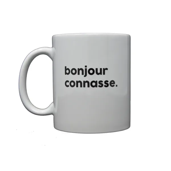 Tasses & Mugs^Félicie Aussi Mug En Porcelaine - Bonjour Connasse