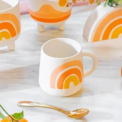 Tasses & Mugs^Sélectionné par Fleux Mug Mojave Glaze Arc-En-Ciel Orange