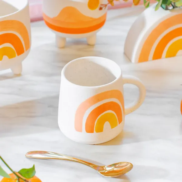 Tasses & Mugs^Sélectionné par Fleux Mug Mojave Glaze Arc-En-Ciel Orange