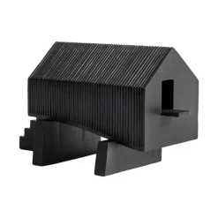 Accessoires Design^Ethnicraft Objet Decoratif Maison En Acajou - Noir
