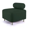 Fauteuils & Repose-Pieds^ENOstudio Ottoman Bovari Velours Vert Canard Riviera 38