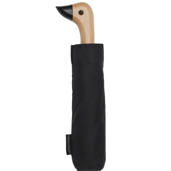 Parapluies^Original Duckhead Parapluie A Manche Tete De Canard - Noir