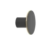Porte-manteaux & Patères^Ferm Living Patere Flat Circle Noir Pm