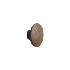 Porte-manteaux & Patères^Muuto Patere The Dots - Marron Fonce