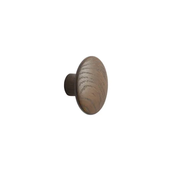 Porte-manteaux & Patères^Muuto Patere The Dots - Marron Fonce