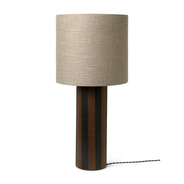 Lampadaires^Ferm Living Pied De Lampadaire Post Chene - O 18 X H 70 Cm - Lines