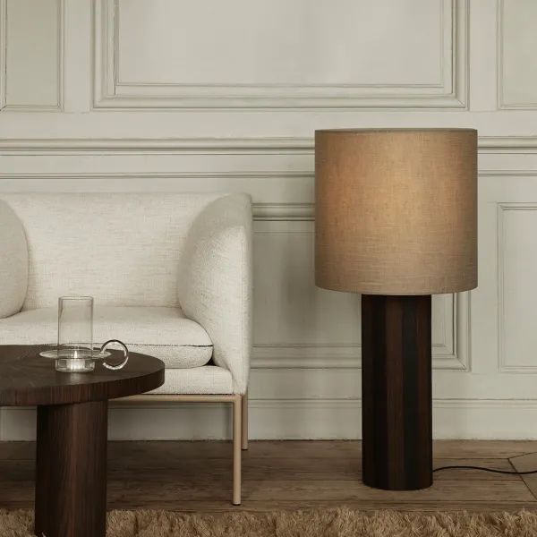 Lampadaires^Ferm Living Pied De Lampadaire Post Chene - O 18 X H 70 Cm - Lines
