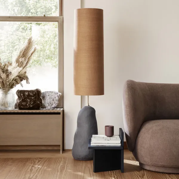 Lampes De Table^Ferm Living Pied De Lampe Hebe En Ceramique - H 100 Cm - Noir
