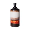 Lampes De Table^HK Living Pied De Lampe Retro En Gres Emaille