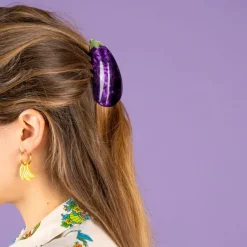 Accessoires Cheveux^Coucou Suzette Pince A Cheveux - Aubergine