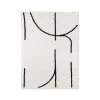 Linge De Lit^HK Living Plaid Capitonne En Coton 130 X 170 Cm Blanc