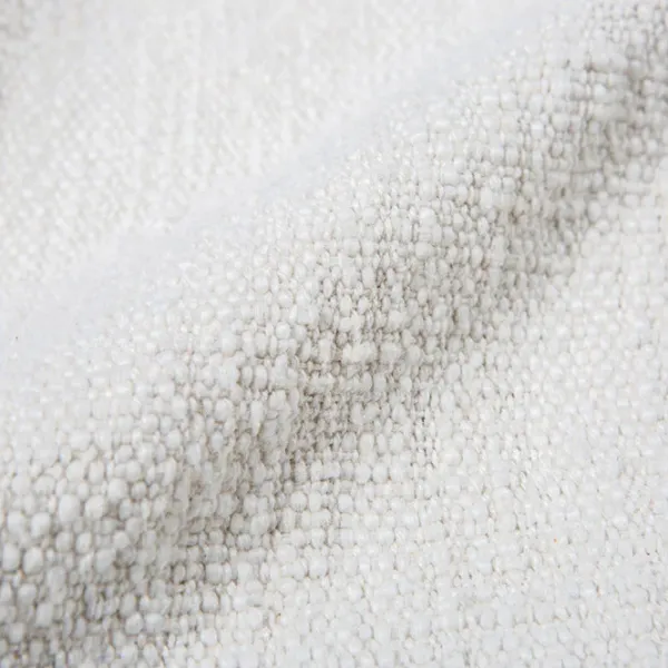 Linge De Lit^HK Living Plaid Capitonne En Coton 130 X 170 Cm Blanc