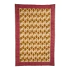Linge De Lit^Doing Goods Plaid Powder Tiger En Coton - 220 X 140 Cm