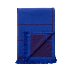 Linge De Lit^And Tradition Plaid Untitled Ap10 Electric Bleu