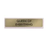 Accessoires Design^Sélectionné par Fleux Plaque De Bureau Queen Of Everything