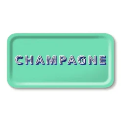 Plats & Plateaux^Sélectionné par Fleux Plateau Champagne - 43 X 22 Cm - Seafoam