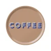 Plats & Plateaux^Sélectionné par Fleux Plateau Coffee - O 31 Cm - Marron